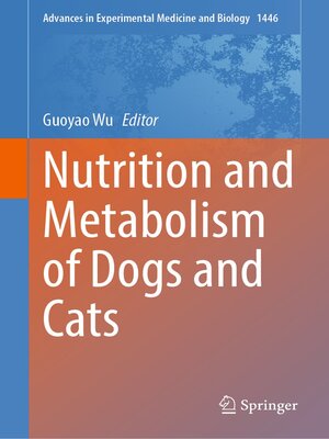 cover image of Nutrition and Metabolism of Dogs and Cats